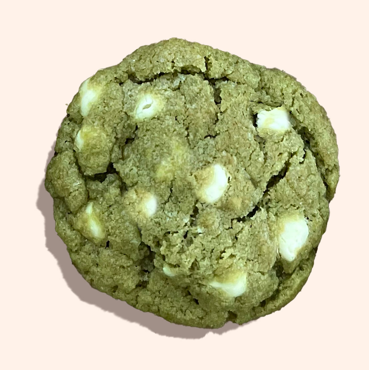 Photograph of 'Matchamania' cookie